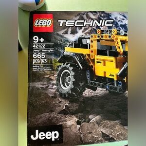 Lego technic Jeep Wrangler never opened
